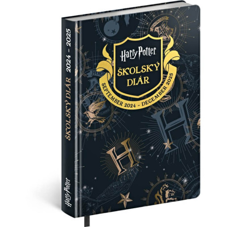 Školský diár Harry Potter - september 2024 – december 2025