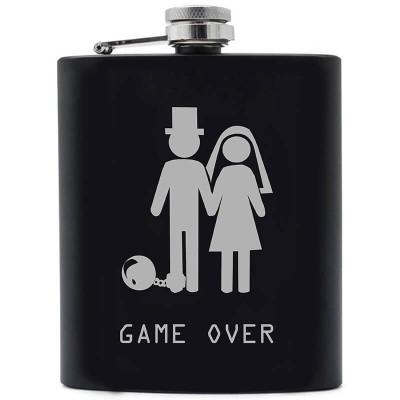 Vtipná ploskačka pre ženícha Game over