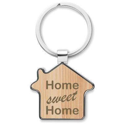 Prívesok Home sweet Home v tvare domčeka