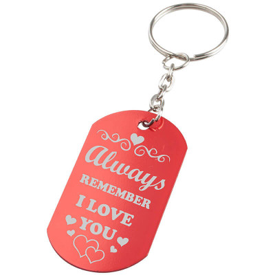 Kľúčenka Always Remember I Love You – láska na dosah ruky