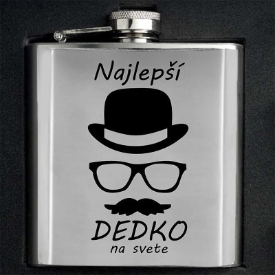 Najlepší dedko na svete – ploskačka s pohárikmi, nálevka