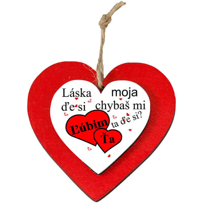 Romantický darček z lásky pre tých, ktorí sú ďaleko