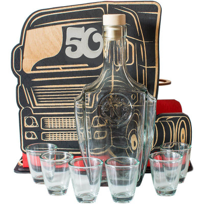 Darček pre šoféra kamióna na 50 narodeniny