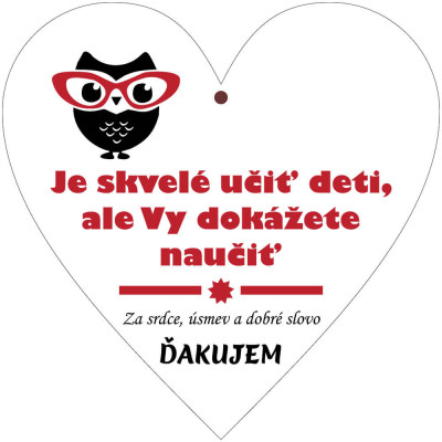 Darček pre učiteľov, ktorí vedia naučiť svojich žiakov