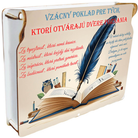 Darčeková krabička pre pani učiteľku
