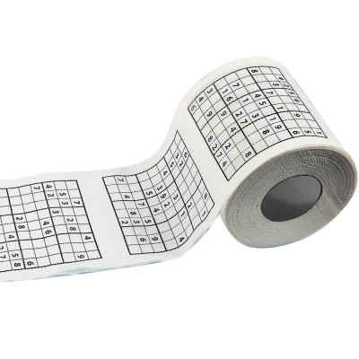 Toaletný papier so Sudoku – Vtipný darček pre všetkých milovníkov hier