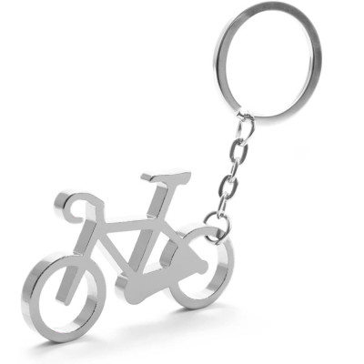 Kovový prívesok na kľúče bicykel – štýlový darček pre cyklistov