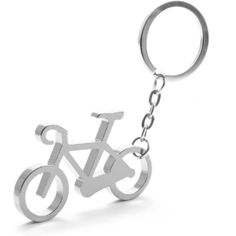 Kovový prívesok na kľúče bicykel – štýlový darček pre cyklistov
