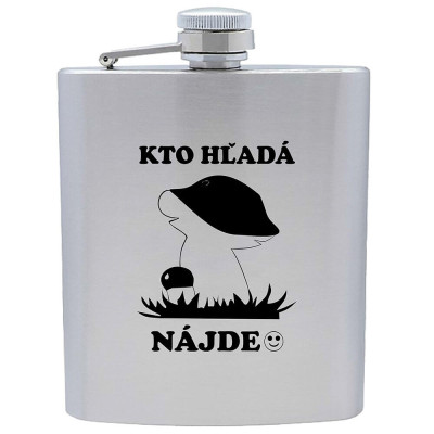 Vtipná ploskačka pre hubára Kto hľadá, nájde