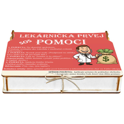 Lekárnička prvej pomoci –otvorená s finančnými injekciami