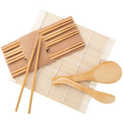 Bambusový set na sushi 4 ks