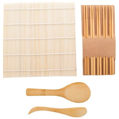 Bambusový set na sushi 4 ks