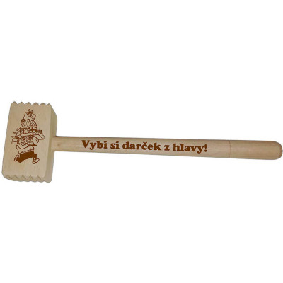Vybi si darček z hlavy - vtipný tĺčik na mäso
