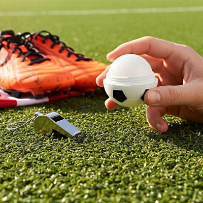 Balzam na pery futbalová lopta – originálny darček pre futbalistov