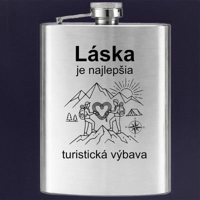 Ploskačka Láska je najlepšia turistická výbava – sada pre pár