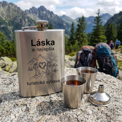 Ploskačka Láska je najlepšia turistická výbava – sada pre pár