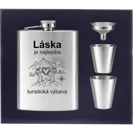 Ploskačka Láska je najlepšia turistická výbava – sada pre pár