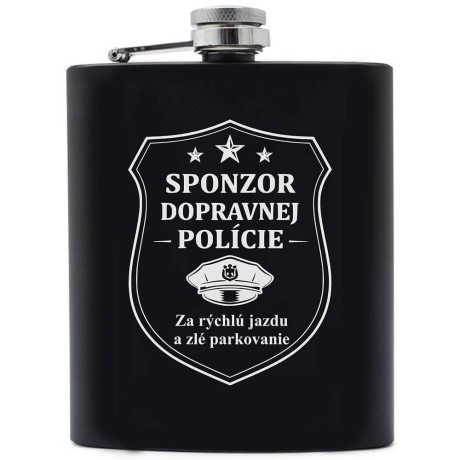 Vtipná ploskačka Sponzor dopravnej polície
