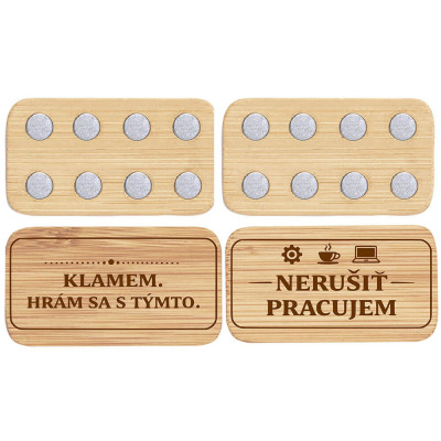 Vtipné antistresové magnety Nerušiť pracujem