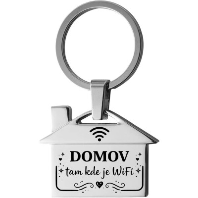 Prívesok DOMOV Tam kde je WiFi