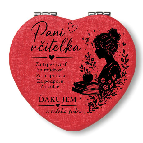 Zrkadielko pani učiteľka – darček pre učiteľku zo srdca