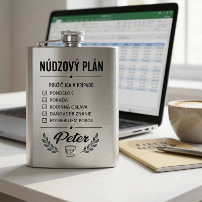 Ploskačka Núdzový plán v kancelárií