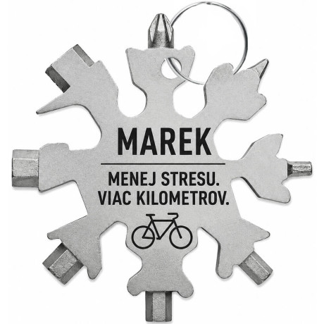 Multifunkčný nástroj pre cyklistov – darček s gravírovaním