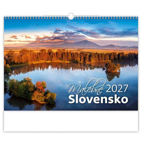 Nástenný kalendár Malebné zákutia Slovenska 2027