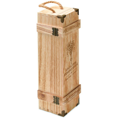 Drevený box na víno – víno sa vypije, spomienky zostanú