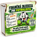 Finančná injekcia pre futbalistu – vtipný darček na peniaze