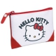 Detská peňaženka Hello Kitty bielo červená