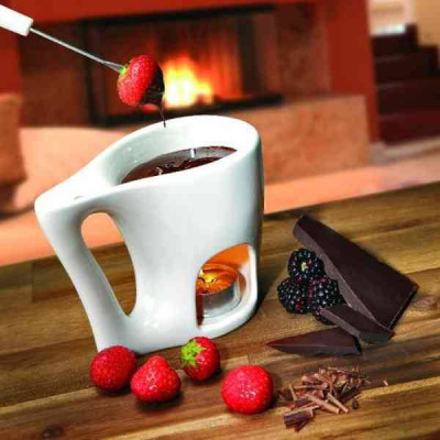Biele značkové fondue Vanilla Season