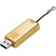 USB kľúč zlatá tehlička 1GB
