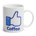 Facebook hrnček Like Cofee