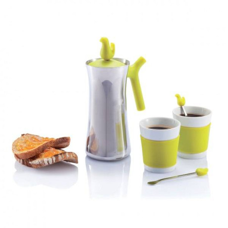 Nádoba na French Press s hrnčekmi