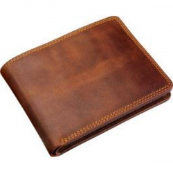 Luxusná peňaženka hnedá koža width=