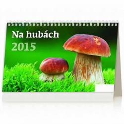 Stolový týždenný kalendár Na hubách 2015  width=