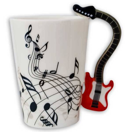 Gitarový hrnček pre hudobníkov