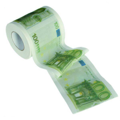 Toaletný papier 100 EUR