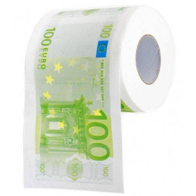 Toaletný papier 100 EUR