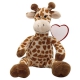 Plyšová žirafa so srdiečkom z lásky