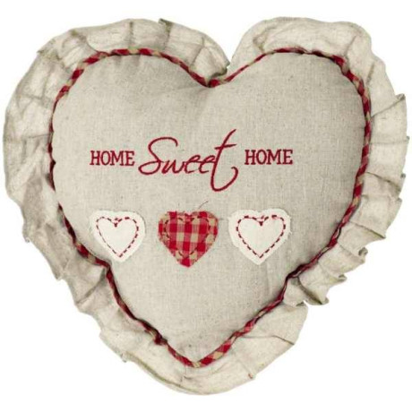 Vankúš srdce Home Sweet Home