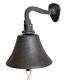 Liatinový zvon s uchytením na stenu BASIC