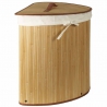 Luxusný bambusový kôš na prádlo