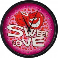 Romantické hodiny Sweet Love width=