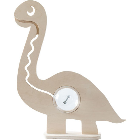Drevená pokladnička dinosaurus s bludiskom