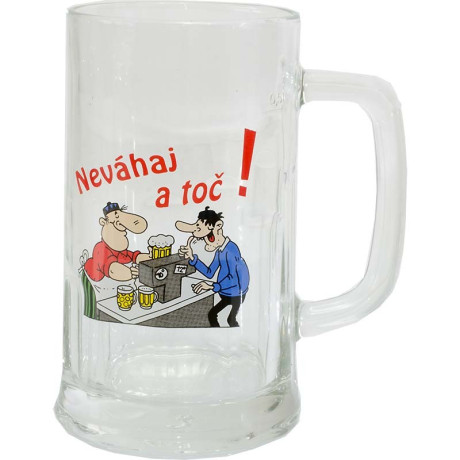 Pohár na pivo Neváhaj a toč