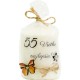 Darček na 55 narodeniny - sviečka s motýlikom