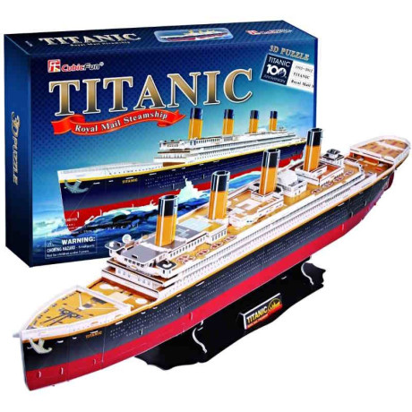 Veľké 3D puzzle TITANIC