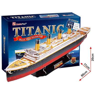 Veľké 3D puzzle TITANIC